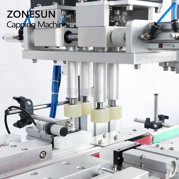 ZONESUN ZS-XG16P Automatic Bottle Cap Screwing Capping Machine With Vibratory Bowl