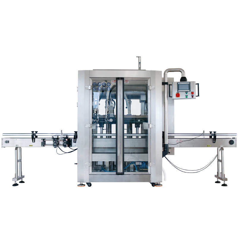 ZONESUN ZS-VTPF2 Automatic Double Tracking Heads Paste Liquid Filling Machine