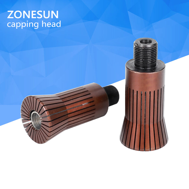 ZONESUN 13/15/18/20mm Custom Capping Head For Perfume Capping Machine