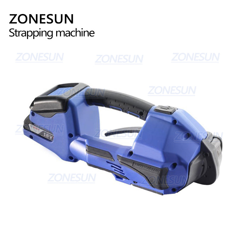 ZONESUN ORT130 9-13mm Battery Powered Plastic Strapping Machine