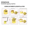 ZONESUN 80W Manual Electric Bottle Capping Machine