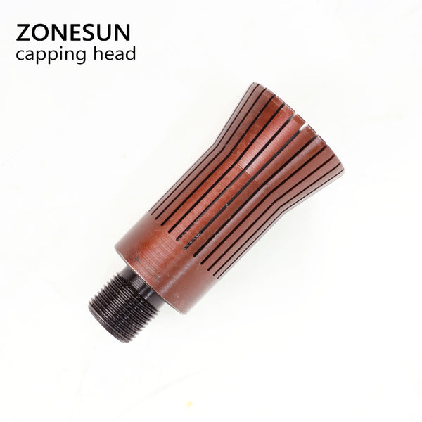 ZONESUN 13/15/18/20mm Custom Capping Head For Perfume Capping Machine