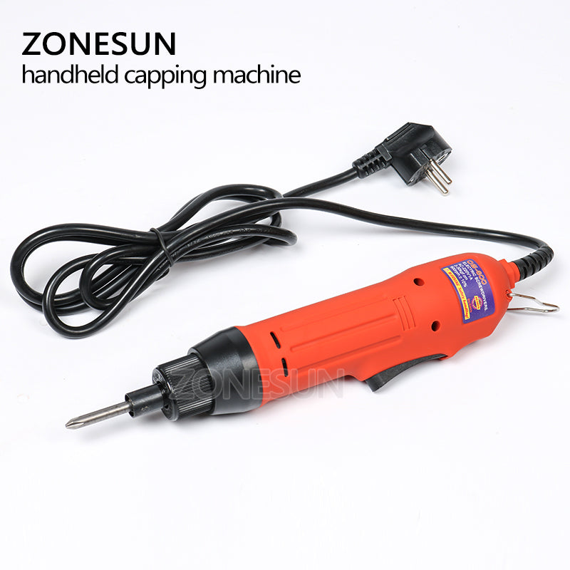 ZONESUN 80W Manual Electric Bottle Capping Machine