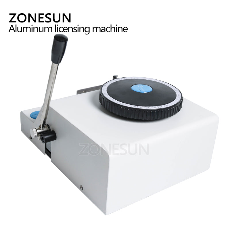  Manual Plate Embossing Machine