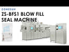 ZONESUN ZS-BFS1 Blow Filling Sealing Machine For Aseptic Primary Packa