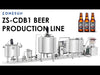 ZONEUN ZS-CDB1 Beer Production Line Brewing Equipment