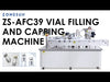 ZONESUN ZS-AFC39 Vial Filling and Capping Machine Small Dose Packaging