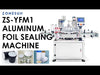 ZONESUN ZS-YFM1 Potato Chips Can Sealing Machine Positioning Sealer