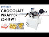 ZONESUN ZS-HFW1 Chocolate Wrapping Machine Custom Wrapper