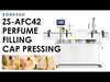 Monoblock perfume filling capping machine