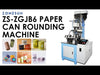 ZONESUN ZS-ZGJB6 Paper Tube Curling Machine Paper Can Rolling Machine