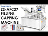 ZONESUN ZS-AFC37 Monoblock Rotary Filling & Capping Machine