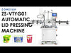 ZONESUN ZS-VTYG01 Automatic Lid Feeding Pressing Machine