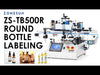 ZONESUN ZS-TB500R Round Bottle Label Applicator