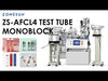 ZONESUN ZS-AFCL4 Automatic Test Tube Monoblock Machine Filling Capping