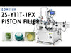 ZONESUN Servo Piston Filler Paste Filling Machine ZS-YT1T-1PX