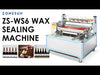 ZONESUN ZS-WS6 Semi Automatic Wine Bottle Wax Sealing Machine