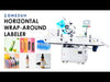 ZONESUN ZS-TB823 Automatic Round Bottle Wrap Around Labeling Machine