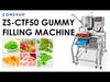 ZONESUN ZS-CTF50 Gummy Depositor Candy Heat Filling Machine